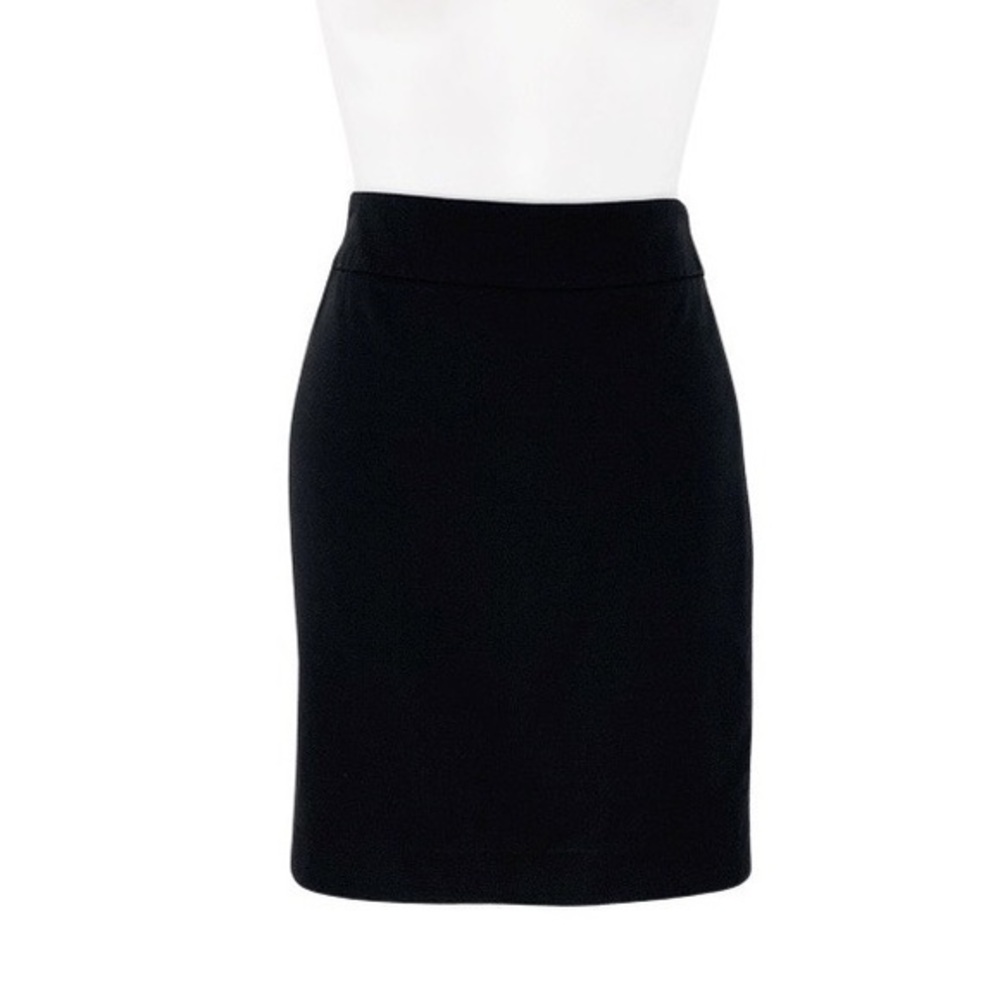 Armani Collezioni black pencil mini skirt
